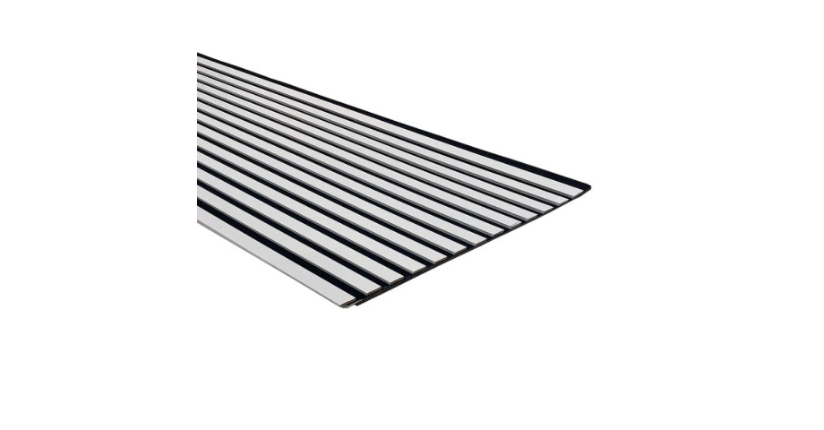 Акустичен панел от MDF 60x275см Бял + ПОДАРЪК: Лепило