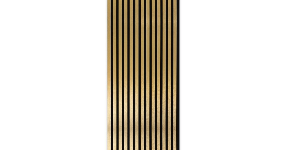 Акустичен панел от MDF 60x275см Голд + ПОДАРЪК: Лепило