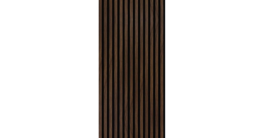 Акустичен панел от MDF 60x275см Тъмен Орех + ПОДАРЪК: Лепило