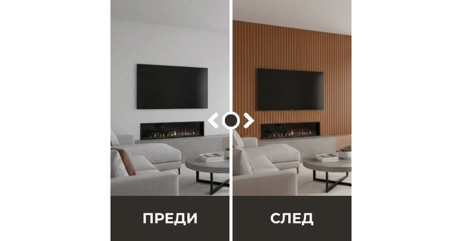 Декоративен линеен панел от PVC 34-4603 / 15