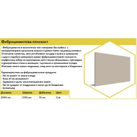 Фиброциментова плоскост